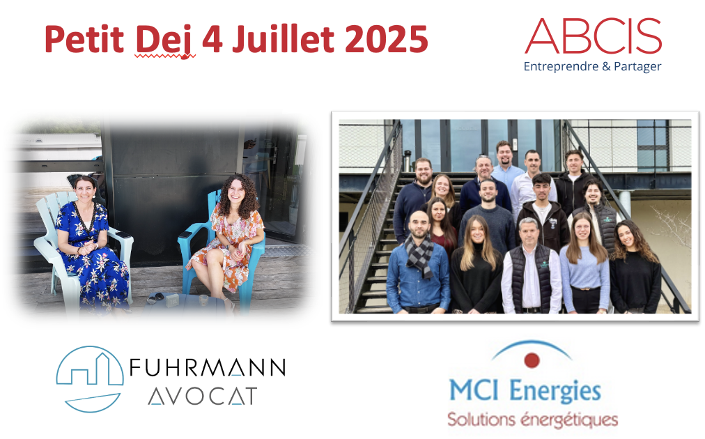 4 juillet 2025 – Petit Dej ABCIS – Cabinet Fuhrmann et Société MCI Energies